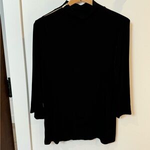 Elegant Chico's Travelers Black Women's Top